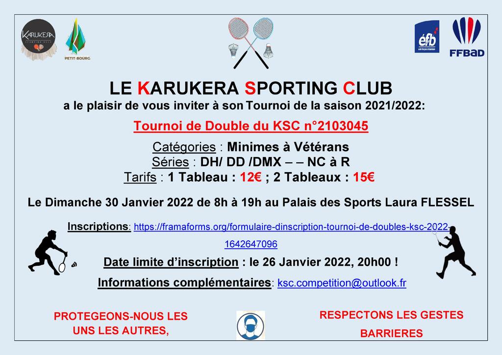 Tournoi de Doubles KSC